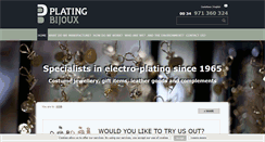 Desktop Screenshot of platingbijoux.com